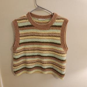 Mango sweater vest